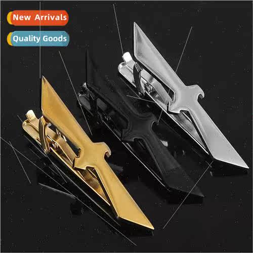 Men fashion nd bird alloy tie clip geometric cartoon cute ta