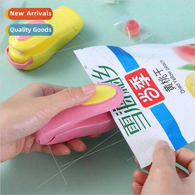 Home Portable Mini Plastic Bag Sealer Snacks Small Hand Pres