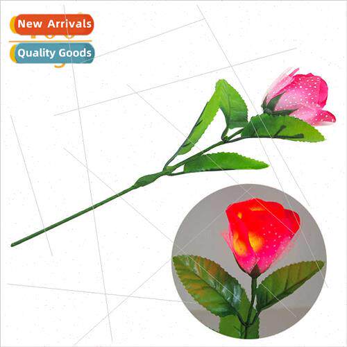 High- new light-up rose button swch light can dance Valentin