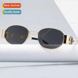 craft sunglasses set Metal ins fashion punk frame 50659 oval