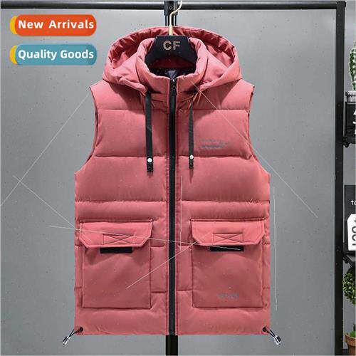 Vest men fall winter nd thickening warm down cotton undershi