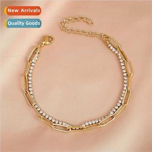 new gold diamond Europe double vacation embossed chai Summer