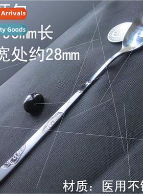 Extra long handle stainless steel carving cutlery Coffee spo