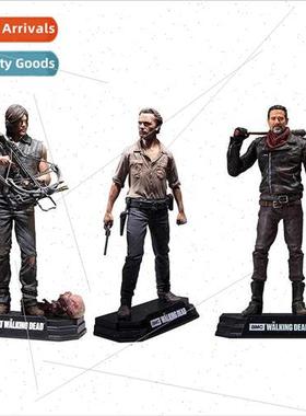 Walking Dead movie   Negan Rick Sheriff Daryl hpuppet orname