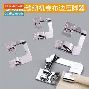 Sewing Machine Overlock Hem Roller Presser Foot 3 Piece Set