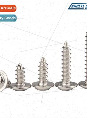 Phillips round head tapping screws wh washers PWA small poin