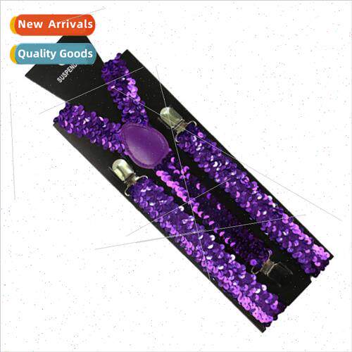 Adult straps three clip ladies luminous sequins fish scalesp