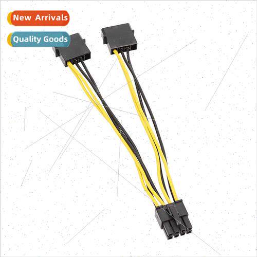 IDE to 8-Pin Power Supply Dual Large 4PIN to EPS 8-Pin CPU P