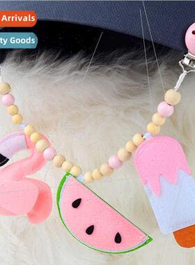 Stroller Decorations Crib Pendant Flamingos Airplanes Clouds