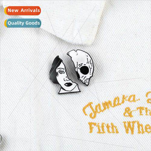 Creative Character Brooch Movie Alloy Badge Set Oil Drip Ena