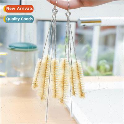 Spout Cleaning Brush Small Brush Teapot Tea Set pple Straw B