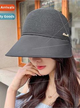 Korean ins spring summer trips straw hat fashion wild temper