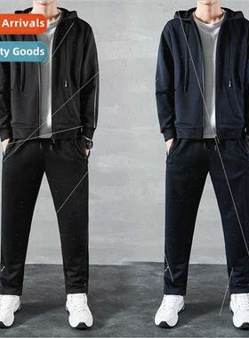 2022 new spring autumn leisure su men sports Korean  twoPCS