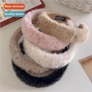 wide wome top bands hair edge plush winter fall cranial High