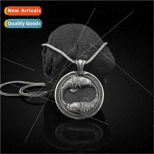 Europe men Pisces constellation pendant popular jewelry vint