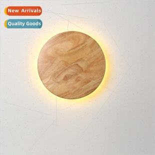 wood solid bedroom bedside bathro Scandinavian lamp original