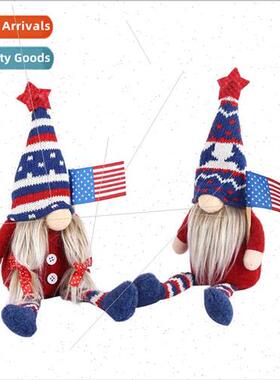 2021 U.S. Independence Day Long Legs Faceless Doll U.S. 4th