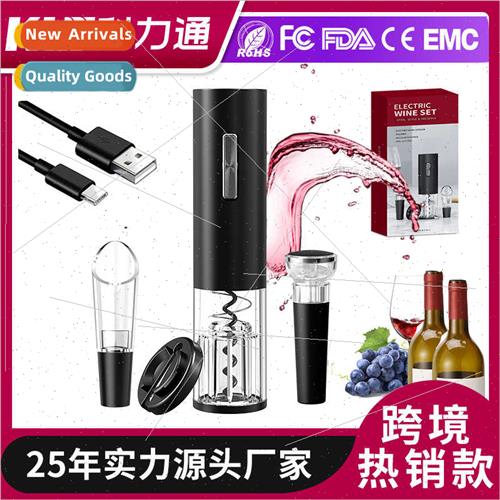 Stock Europe red wine electric automatic corkscrew electric