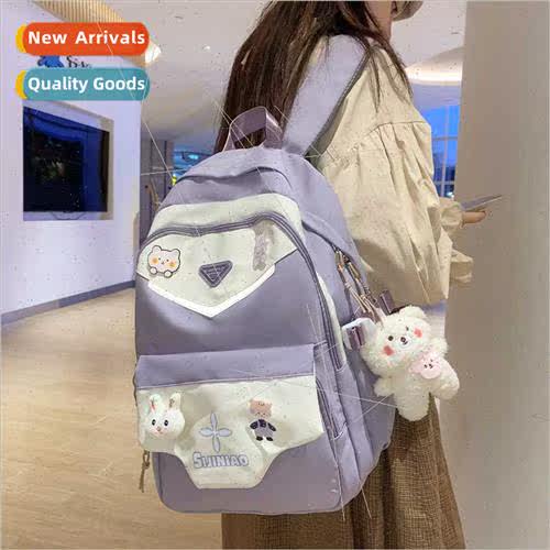 Schoolbag female ins cute Korean primary school students thr
