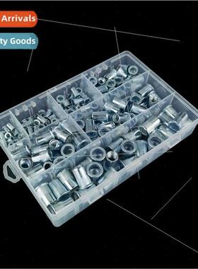 Rivet Nut 175pcs Aluminum Rivet Nut M3-M12 Box Set Flat Head