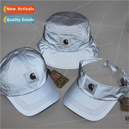 Full reflective fabric night safety fisherman cap printed ba