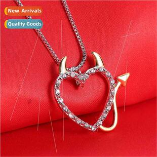 hollow love cartoon jewelry female new necklace fas creative