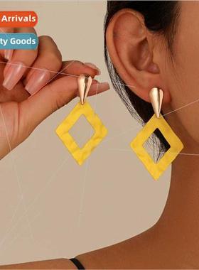 Europe personalized fashion high-level sense metal wind geom