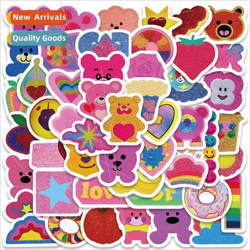 50 Millennial Party Y2K Style Girl Kawaii Doodle Stickers gg