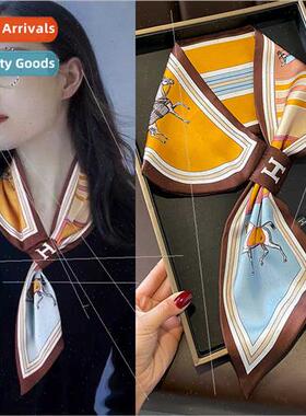 Korea splicing steed spring summer double satin lazy cross d