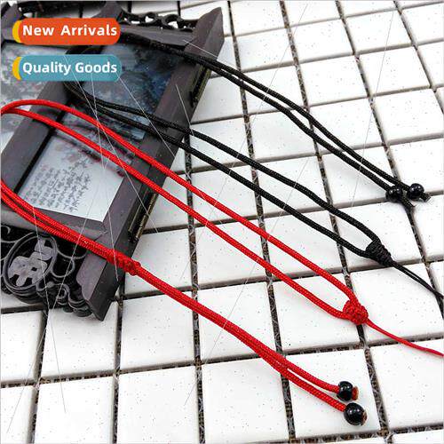 Flat knot pull loop necklace rope diy handmade pendant lanya