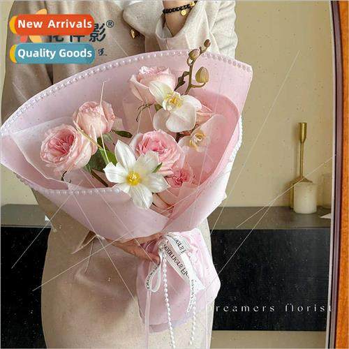 Thousands gold return Hepburn wrapping paper bouquet packagi