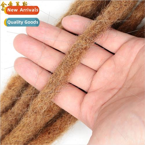 wigs humanhair human hair dirty braids cross hook curly hair