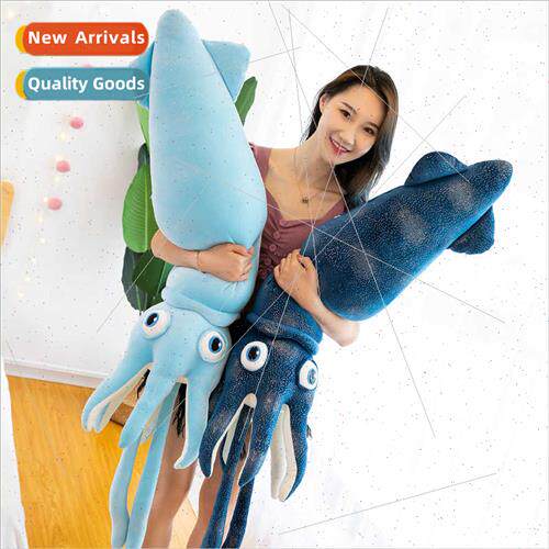 Sea life big octopus plush toy doll bed sleep super soft squ