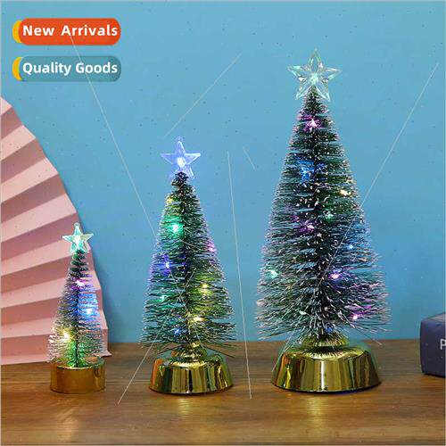 Christmas new led colorful light-emting Christmas e cedar e