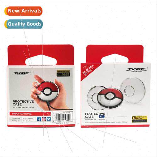 Pokémon GO Plus+ Pokeball Clear PC Protective Crystal Case