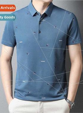 ght luxury embroidery polo shirt men short-sleeved 2023 summ