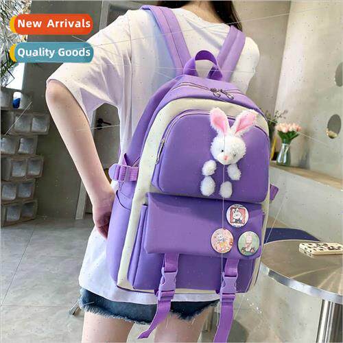 mple four sets shoulder bags female new fashion wild color c