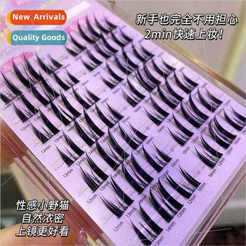 Lazy wild ltle wildcat false eyelashes natural thick photoge
