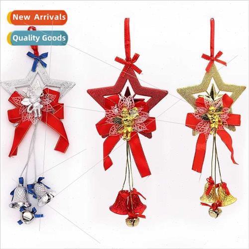 2023 Christmas scene decorations pendant bow pentagram Chris