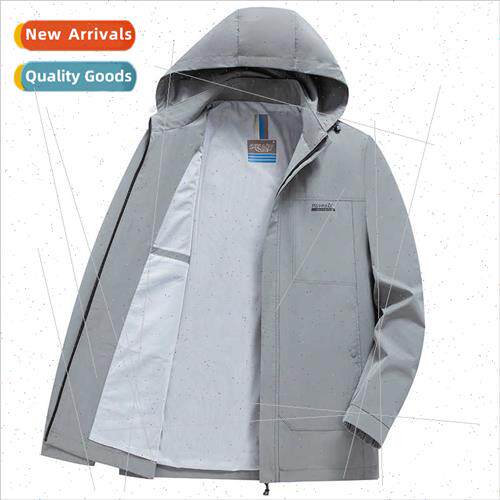 Dad spring jacket middle-aged men spring fall jacket 50 year