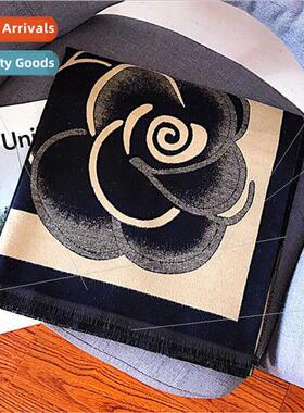 scarf camellia cashmere scarf 2020 fashion air condioning wa