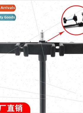 Two-camera one-photo flash double-head bracket T-bracket vid