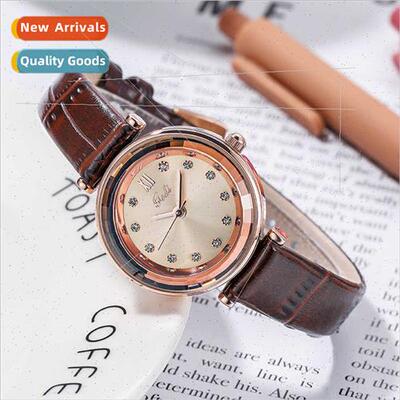 Goldie retro lerary girls small clear new hundred watch fema