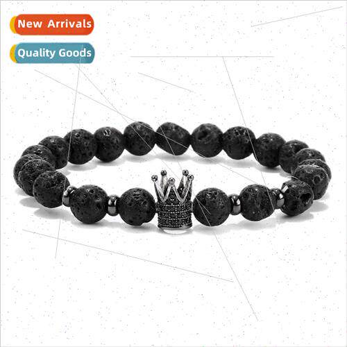 Europe America Volcanic Stone Shop CZ Imperial Thai Crown He