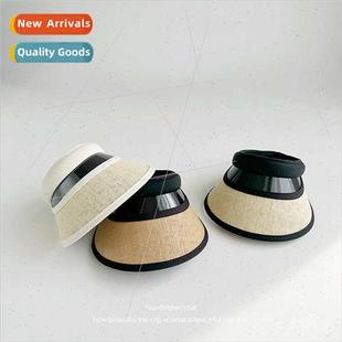 top sun simple children leisure girls hollow boys Summer hat