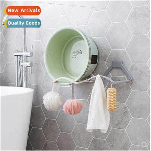 Automatic rebound basin rack shelf bathroom strong -marking