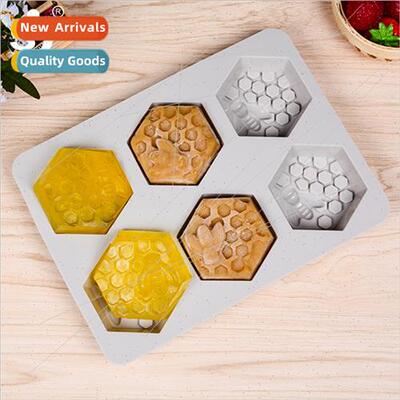 SJ Honey Bee Wedding licone Soap Mold 6 ms  Crafts Cube Mu