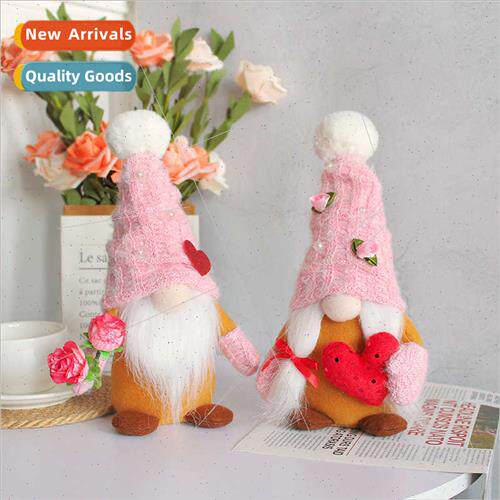 New Mother Day Kn Hat Doll Ornament Holiday Faceless Old Man