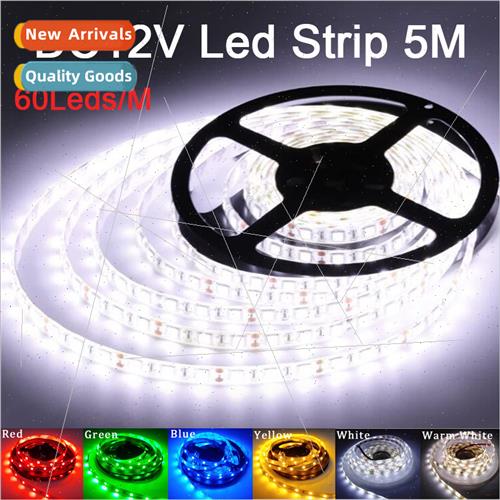 LED Strip ght 12V 5M 300 Leds SMD 5050 60Leds/m Waterproof