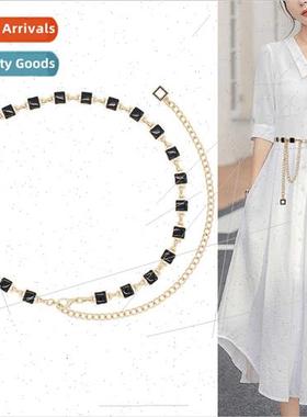 Women waist chain dresses sub-collective waist summer decora